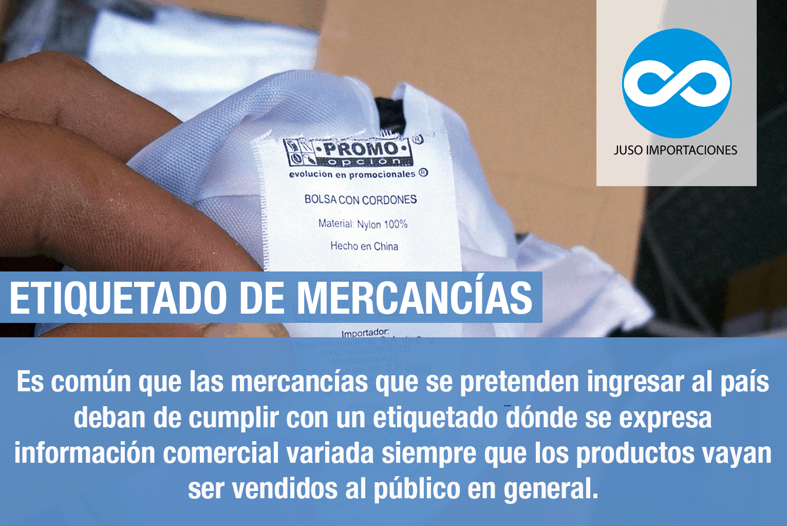 Agencia Aduanal 4plogistics Impo México etiquetado de mercancías
