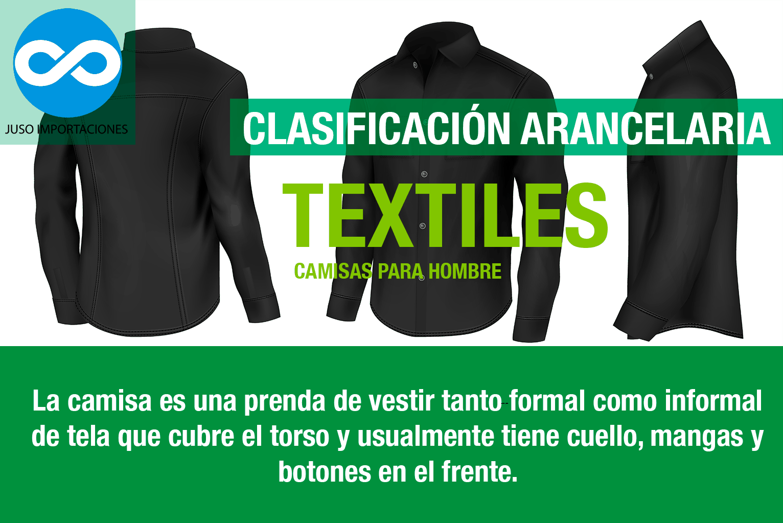 IMPORTACION CAMISAS PARA HOMBRE 2024