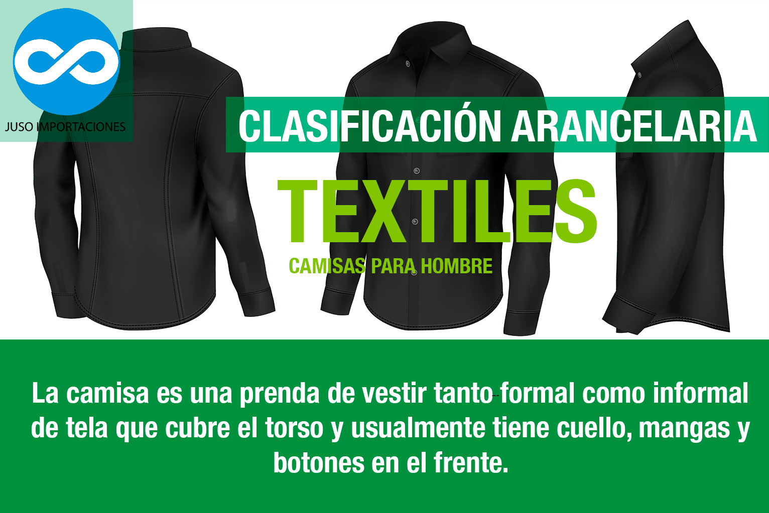 Importación camisas para hombre