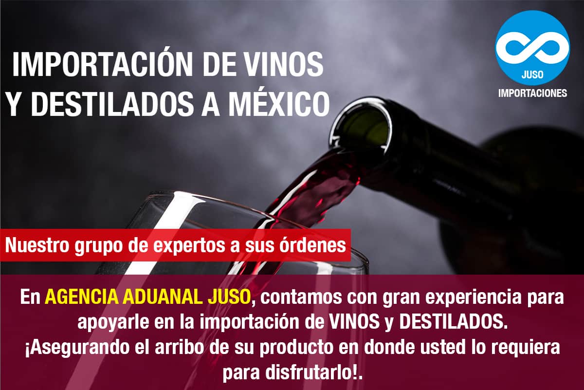 Importación de Vinos y Destilados a México