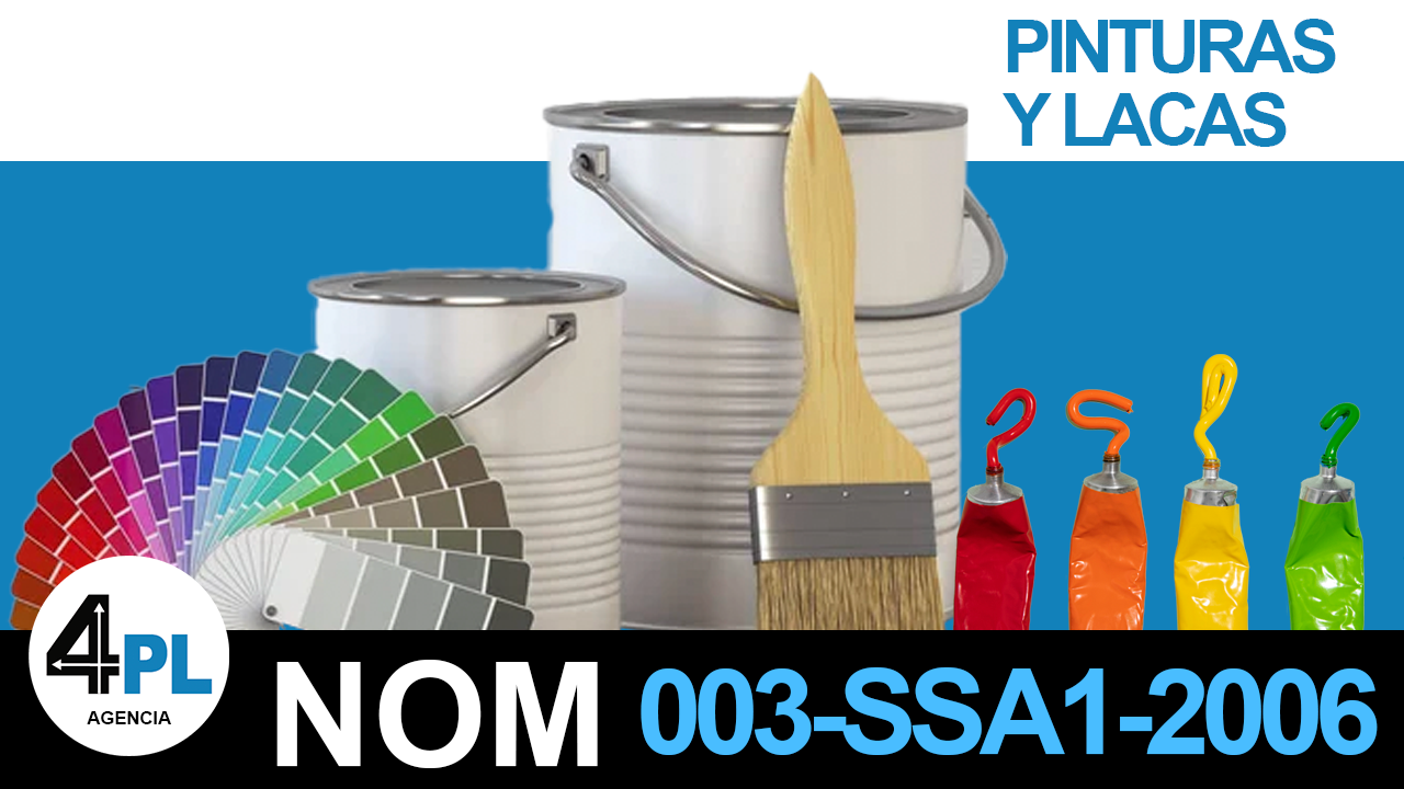 Etiquetado NOM-003-SSA1-2006 Para Pinturas y Lacas CDMX 2023