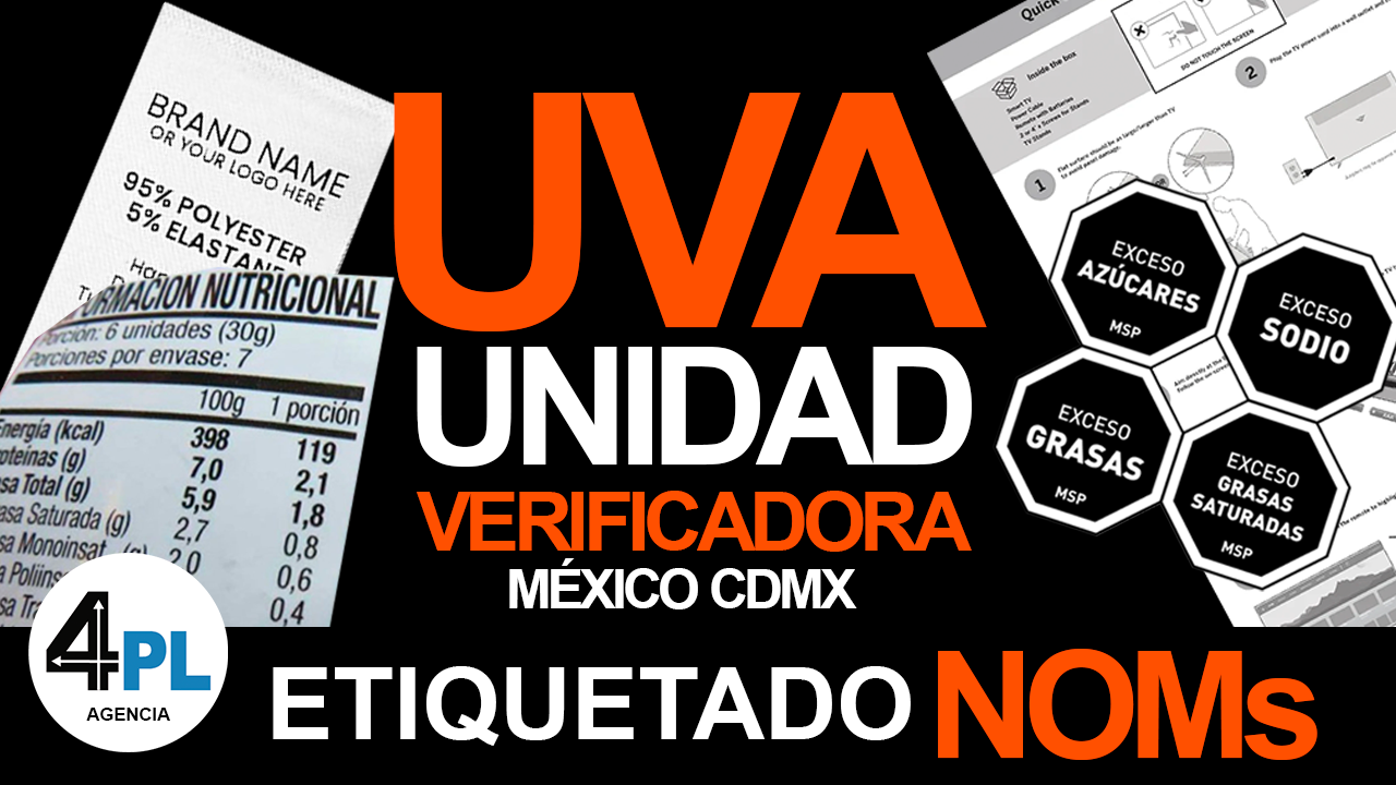 Etiquetado Unidad Verificadora en México CDMX 2023
